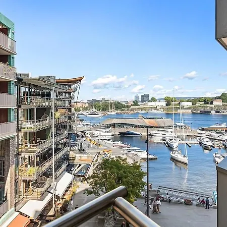 Seafront Apartment At Aker Brygge Oslo Exterior photo