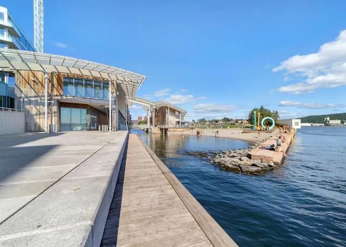 Seafront Apartment At Aker Brygge Oslo